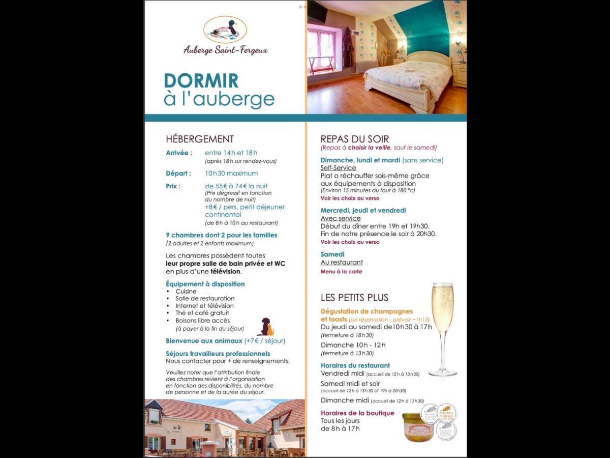 Auberge Saint Fergeux Gionges Екстер'єр фото
